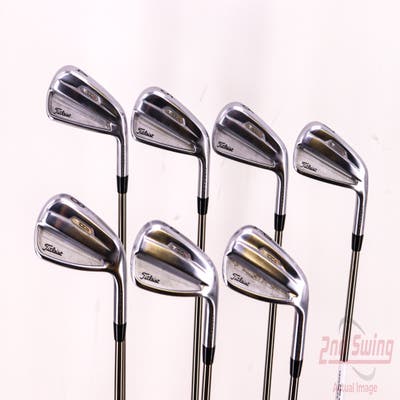Titleist 2021 T100S Iron Set 4-PW UST Mamiya Recoil 65 F4 Graphite Stiff Right Handed 38.0in