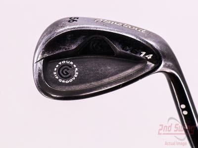 Cleveland CG14 Gunmetal Wedge Sand SW 56° 14 Deg Bounce Cleveland Traction Wedge Steel Wedge Flex Right Handed 36.0in