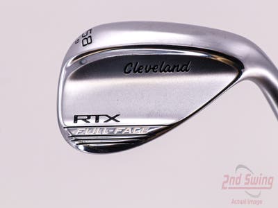 Cleveland RTX Full Face Tour Satin Wedge Lob LW 58° 9 Deg Bounce Dynamic Gold Spinner TI Steel Wedge Flex Right Handed 35.5in