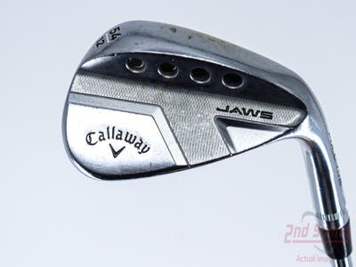 Callaway Jaws Full Toe Raw Face Chrome Wedge Sand SW 54° 12 Deg Bounce Dynamic Gold Spinner TI Steel Wedge Flex Right Handed 35.5in