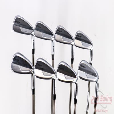Ping i525 Iron Set 4-PW AW UST Recoil 780 ES SMACWRAP Graphite Regular Right Handed Black Dot 38.5in