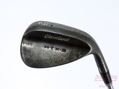Cleveland RTX-3 Tour Raw Wedge Lob LW 58° 9 Deg Bounce V-MG Stock Steel Shaft Steel Wedge Flex Right Handed 35.5in