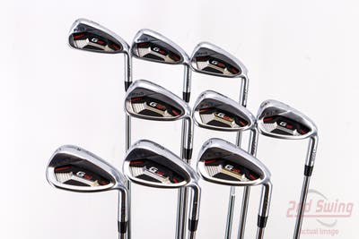 Ping G410 Iron Set 5-PW AW SW LW Project X LZ 5.5 Steel Regular Right Handed Green Dot 38.5in