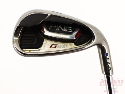 Ping G20 Single Iron Pitching Wedge PW Ping CFS Steel Stiff Right Handed Blue Dot 36.5in