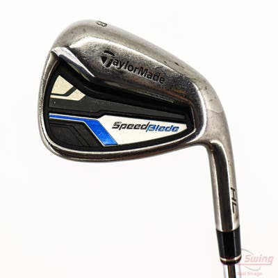 TaylorMade Speedblade Single Iron 8 Iron Stock Steel Shaft Steel Uniflex Right Handed 39.5in