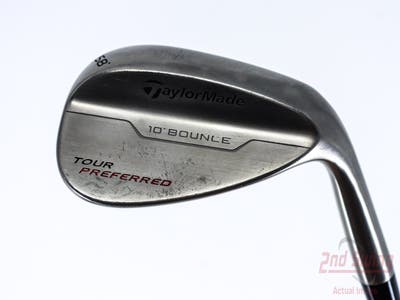 TaylorMade 2014 Tour Preferred Bounce Wedge Lob LW 58° 10 Deg Bounce FST KBS Tour-V Steel Wedge Flex Right Handed 35.25in