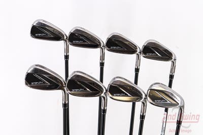TaylorMade Stealth Iron Set 4-PW SW Fujikura Ventus Red 6 Graphite Regular Right Handed 38.5in