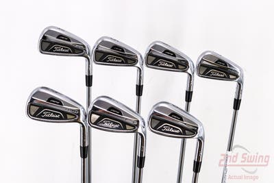 Titleist 712 AP2 Iron Set 4-PW Dynalite Gold XP S300 Steel Stiff Right Handed 39.0in