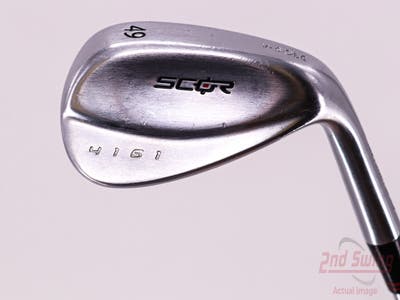 Scor 4161 Wedge Pitching Wedge PW 49° Stock Steel Shaft Steel Stiff Right Handed 35.75in