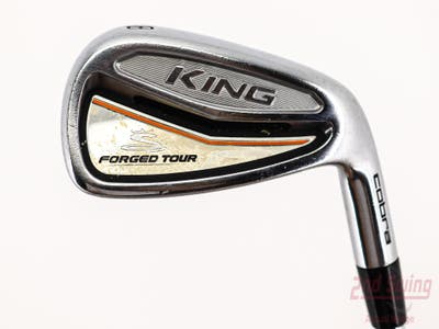Cobra King Forged Tour Single Iron 8 Iron FST KBS Tour FLT Steel Stiff Right Handed 37.25in