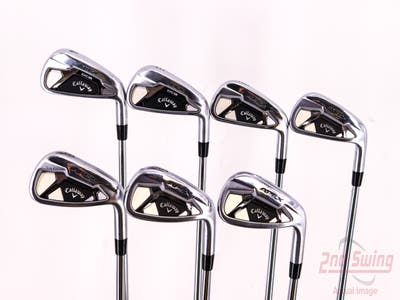 Callaway Apex DCB 21 Iron Set 4-PW Project X LZ 6.0 Steel Stiff Right Handed 39.0in