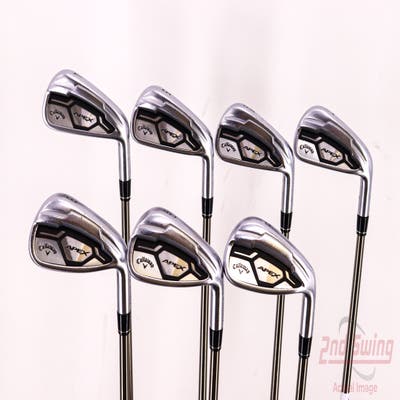 Callaway Apex CF16 Iron Set 4-PW UST Mamiya Recoil 760 ES Graphite Regular Right Handed 39.0in