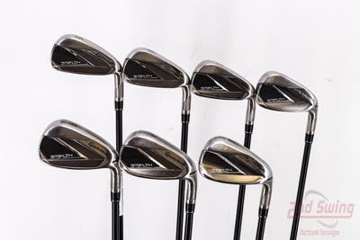 TaylorMade Stealth Iron Set 5-PW AW Mitsubishi MMT 65 Graphite Regular Right Handed 39.0in