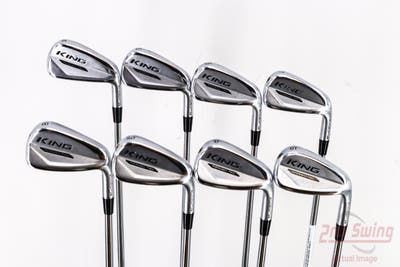 Cobra 2020 KING Forged Tec Iron Set 4-PW GW Project X LZ 6.0 Steel Stiff Right Handed 38.25in