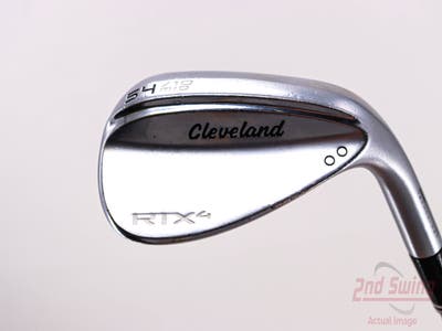 Cleveland RTX 4 Tour Satin Wedge Sand SW 54° 10 Deg Bounce Dynamic Gold Tour Issue S400 Steel Stiff Right Handed 35.5in