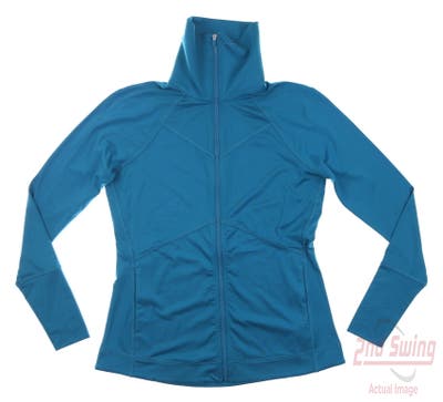 New Womens Jo Fit Golf Jacket Small S Blue MSRP $94