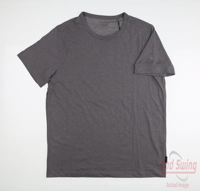 New W/ Logo Mens Dunning T-Shirt Small S Gray MSRP $60