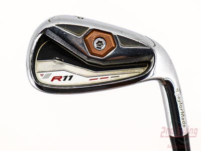 TaylorMade R11 Single Iron Pitching Wedge PW FST KBS Tour Steel Stiff Right Handed 36.75in