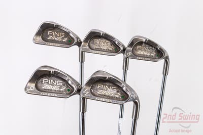 Ping Zing 2 Iron Set 6-PW Ping JZ Steel Stiff Right Handed Green Dot 37.75in