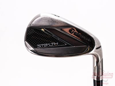 TaylorMade Stealth Single Iron Pitching Wedge PW FST KBS MAX 85 MT Steel Stiff Right Handed 35.75in