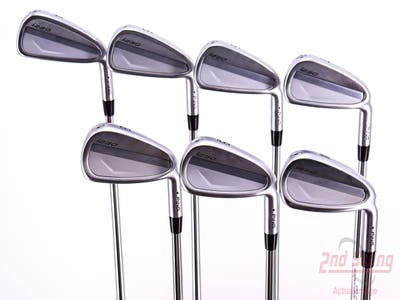 Ping i230 Iron Set 4-PW Project X LZ 6.0 Steel Stiff Right Handed Black Dot 38.0in