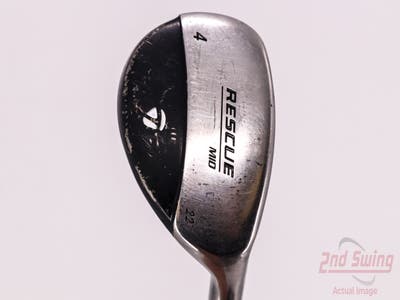 TaylorMade Rescue Mid Hybrid 4 Hybrid 22° Stock Steel Shaft Steel Stiff Right Handed 39.5in