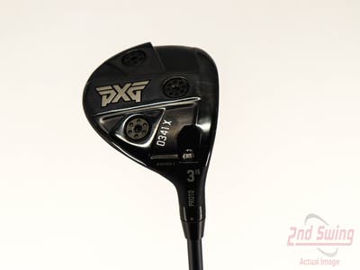 PXG 0341 X Proto Fairway Wood 3 Wood 3W 15° PX HZRDUS Smoke Yellow 60 Graphite Stiff Right Handed 41.75in