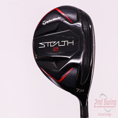 TaylorMade Stealth 2 Fairway Wood 7 Wood 7W 21° Fujikura Ventus TR Red VC 7 Graphite Stiff Right Handed 41.75in