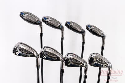 Adams Idea A7 OS Max Iron Set 3H 4H 5H 6H 7-PW ProLaunch AXIS Blue Graphite Regular Right Handed 39.0in