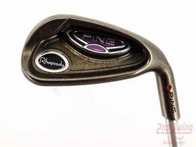 Ping Rhapsody Single Iron Pitching Wedge PW Ping ULT 129I Ladies Graphite Ladies Right Handed Red dot 35.25in