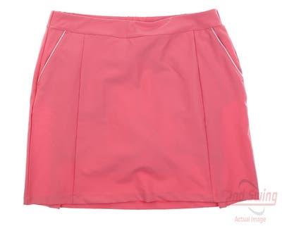 New Womens Dunning Golf Skort Large L Pink MSRP $99