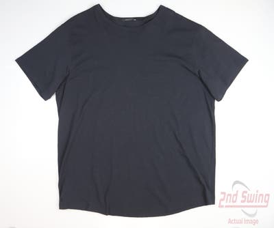 New Mens Greyson Alpha Slub T-Shirt XX-Large XXL Black MSRP $58