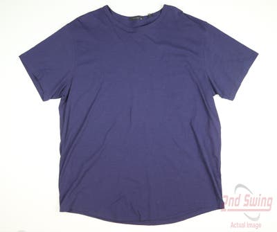 New Mens Greyson Alpha Slub T-Shirt XX-Large XXL Navy Blue MSRP $58