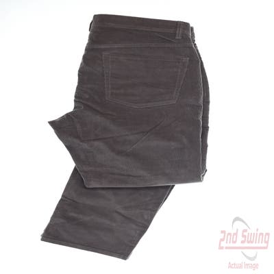 New Mens Dunning Corduroy Pants 34 x32 Gray MSRP $128