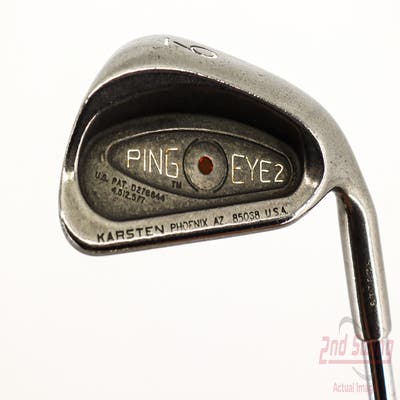 Ping Eye 2 Single Iron 9 Iron Ping ZZ Lite Steel Stiff Right Handed Orange Dot 35.75in