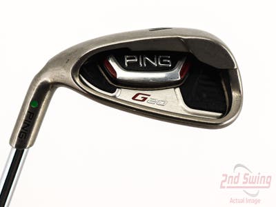 Ping G20 Single Iron Pitching Wedge PW Ping CFS Steel Stiff Left Handed Green Dot 36.75in