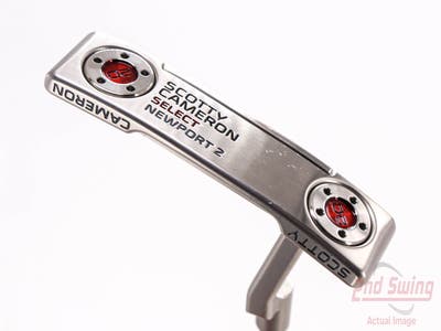 Mint Titleist Scotty Cameron 2016 Select Newport 2 Putter Steel Right Handed 33.0in