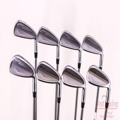 Ping i230 Iron Set 4-PW GW Dynamic Gold Tour Issue S400 Steel Stiff Right Handed Black Dot 38.25in