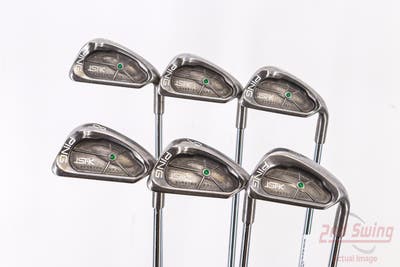 Ping ISI K Iron Set 5-PW Ping JZ Steel Stiff Right Handed Green Dot 39.75in