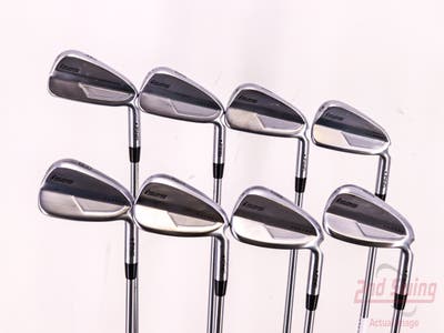 Ping i525 Iron Set 4-PW GW Project X IO 6.0 Steel Stiff Right Handed Black Dot 38.5in