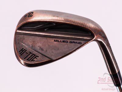TaylorMade Milled Grind HI-TOE 3 Copper Wedge Lob LW 58° 13 Deg Bounce Dynamic Gold Tour Issue S200 Steel Stiff Right Handed 35.5in