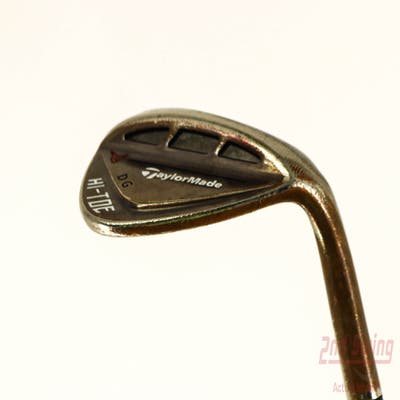 TaylorMade HI-TOE RAW Wedge Lob LW 60° 7 Deg Bounce Dynamic Gold Tour Issue S200 Steel Stiff Right Handed 35.5in