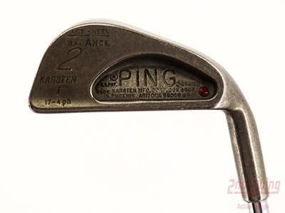 Ping Karsten I Single Iron 2 Iron 17° Stock Steel Shaft Steel Regular Right Handed Red dot 38.5in