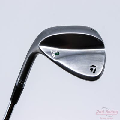 Mint TaylorMade Milled Grind 4 Chrome Wedge Sand SW 56° 12 Deg Bounce SB Dynamic Gold Tour Issue 115 Steel Wedge Flex Left Handed 35.25in