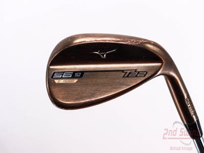 Mizuno T22 Denim Copper Wedge Sand SW 56° 10 Deg Bounce D Grind Dynamic Gold Tour Issue S400 Steel Stiff Right Handed 35.5in
