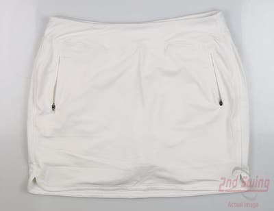 New Womens Level Wear Cindy Skort Large L White MSRP $60