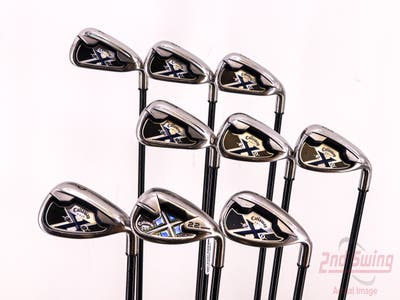 Callaway X-20 Iron Set 4-PW AW SW Callaway X  Graphite Regular Right Handed 38.0in