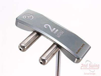 Guerin Rife Two Bar Silver Center Shaft Putter Steel Right Handed 35.0in