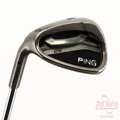 Ping G25 Single Iron Pitching Wedge PW Ping CFS Steel Regular Left Handed Blue Dot 36.5in