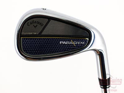 Mint Callaway Paradym Single Iron Pitching Wedge PW True Temper Elevate MPH 95 Steel Stiff Right Handed 35.75in